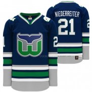 Maillot Hockey Enfant Hartford Whalers Niederreiter Heritage Night Throwback Bleu