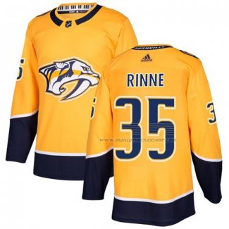 Maillot Hockey Enfant Nashville Predators Pekka Rinne Domicile Authentique Jaune