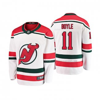 Maillot Hockey Enfant New Jersey Devils Brian Boyle Alterner Breakaway Blanc