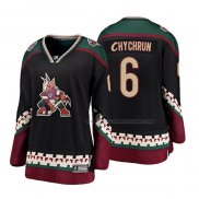 Maillot Hockey Femme Arizona Coyotes Jakob Chychrun Heritage Alterner Breakaway Noir