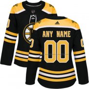 Maillot Hockey Femme Boston Bruins Personnalise Domicile Noir