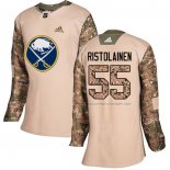 Maillot Hockey Femme Buffalo Sabres Rasmus Ristolainen Authentique 2017 Veterans Day Camouflage