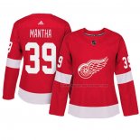 Maillot Hockey Femme Detroit Red Wings Anthony Mantha Authentique Joueur Rouge