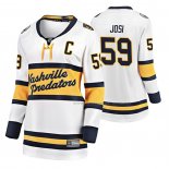 Maillot Hockey Femme Nashville Predators Roman Josi Breakaway Joueur 2020 Winter Classic Blanc