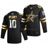 Maillot Hockey Golden Edition Dallas Stars Corey Perry Limited Authentique 2020-21 Noir