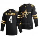 Maillot Hockey Golden Edition Dallas Stars Miro Heiskanen Limited Authentique 2020-21 Noir