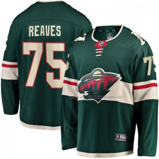 Maillot Hockey Minnesota Wild Ryan Reaves Domicile Breakaway Vert