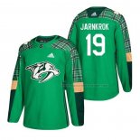 Maillot Hockey Nashville Predators Calle Jarnkrok 2018 Dia de San Patricio Vert