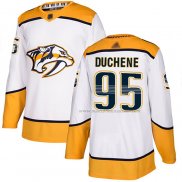 Maillot Hockey Nashville Predators Matt Duchene Road Authentique Blanc