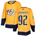 Maillot Hockey Nashville Predators Ryan Johansen Domicile Authentique Jaune