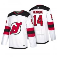 Maillot Hockey New Jersey Devils Adam Henrique 2018 Blanc