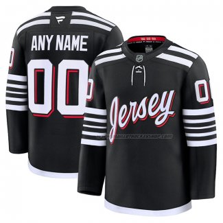 Maillot Hockey New Jersey Devils Alterner Personnalise Noir