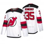 Maillot Hockey New Jersey Devils Cory Schneider 2018 Blanc