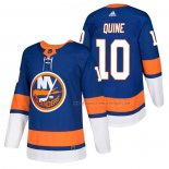 Maillot Hockey New York Islanders Alan Quine Authentique Domicile 2018 Bleu