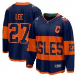 Maillot Hockey New York Islanders Anders Lee 2024 NHL Stadium Series Breakaway Bleu