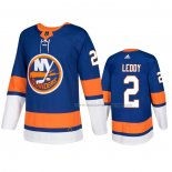 Maillot Hockey New York Islanders Nick Leddy Domicile Authentique Bleu