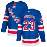 Maillot Hockey New York Rangers Jeff Beukeboom Domicile Authentique Bleu