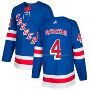 Maillot Hockey New York Rangers Ron Greschner Domicile Authentique Bleu