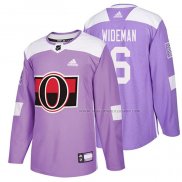 Maillot Hockey Ottawa Senators Chris Wideman 2018 Fights Cancer Volet