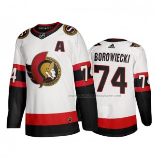 Maillot Hockey Ottawa Senators Mark Borowiecki Exterieur 2020-21 Blanc