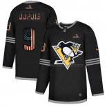 Maillot Hockey Pittsburgh Penguins Dupuis 2020 USA Flag Noir