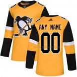 Maillot Hockey Pittsburgh Penguins Personnalise Alterner Authentique Or