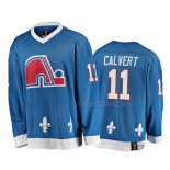 Maillot Hockey Quebec Nordiques Matt Calvert Heritage Vintage Bleu