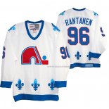 Maillot Hockey Quebec Nordiques Mikko Rantanen Heritage Vintage Replica Blanc