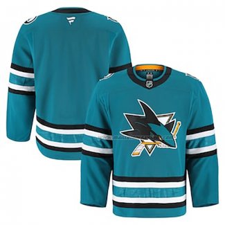 Maillot Hockey San Jose Sharks Domicile Autentico Pro Vert