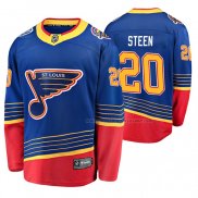 Maillot Hockey St. Louis Blues Carl Gunnarsson Retro Authentique 2019-20 Bleu