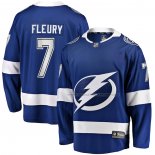 Maillot Hockey Tampa Bay Lightning Haydn Fleury Domicile Premier Breakaway Bleu