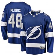 Maillot Hockey Tampa Bay Lightning Nick Perbix Domicile Breakaway Bleu