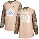 Maillot Hockey Toronto Maple Leafs Personnalise Authentique 2017 Veterans Day Camouflage