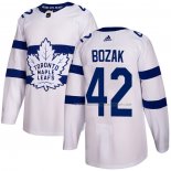 Maillot Hockey Toronto Maple Leafs Tyler Bozak Authentique 2018 Stadium Series Blanc