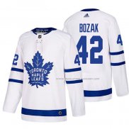 Maillot Hockey Toronto Maple Leafs Tyler Bozak Exterieur 2017-2018 Blanc