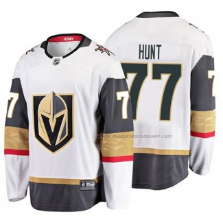 Maillot Hockey Vegas Golden Knights Brad Hunt 2019 Exterieur Breakaway Blanc