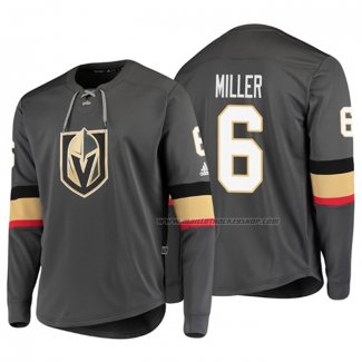 Maillot Hockey Vegas Golden Knights Colin Miller Platinum Gris