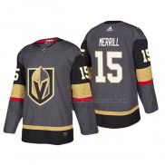 Maillot Hockey Vegas Golden Knights Jon Merrill Domicile Authentique Joueur Gris