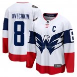 Maillot Hockey Washington Capitals Alexander Ovechkin 2023 NHL Stadium Series Breakaway Blanc