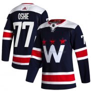 Maillot Hockey Washington Capitals Tj Oshie Alterner Authentique 2020-21 Bleu