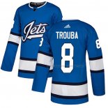 Maillot Hockey Winnipeg Jets Jacob Trouba Alterner Authentique Bleu