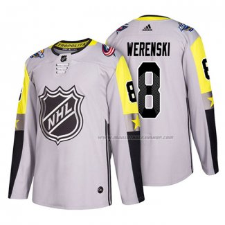 Maillot Hockey 2018 All Star Columbus Blue Jackets Zach Werenski Gris