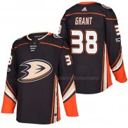 Maillot Hockey Anaheim Ducks Derek Grant Domicile Authentique 2018 Noir