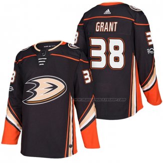 Maillot Hockey Anaheim Ducks Derek Grant Domicile Authentique 2018 Noir