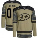 Maillot Hockey Anaheim Ducks Personnalise Military Appreciation Team Authentique Practice Camouflage