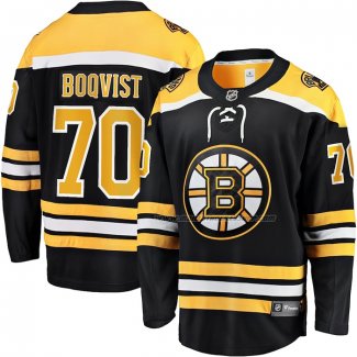 Maillot Hockey Boston Bruins Jesper Boqvist Domicile Breakaway Noir