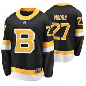 Maillot Hockey Boston Bruins John Moore Alterner Premier Breakaway Noir