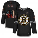 Maillot Hockey Boston Bruins Tuukka Rask 2020 USA Flag Noir