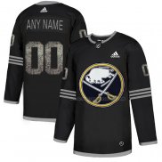 Maillot Hockey Buffalo Sabres Personnalise Black Shadow Noir