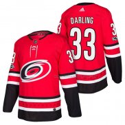 Maillot Hockey Carolina Hurricanes Scott Darling Domicile Authentique 2018 Rouge